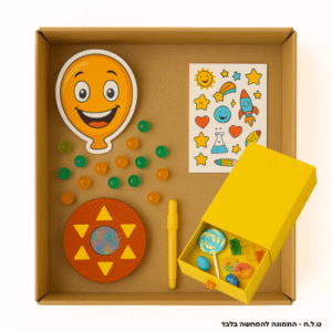 משלוח מנות<br/> ססגוני<br/>ערכת מדע אישית